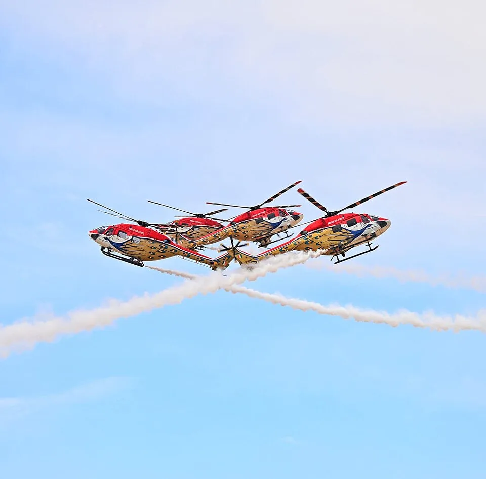 Sarang display team — reference aircraft photo