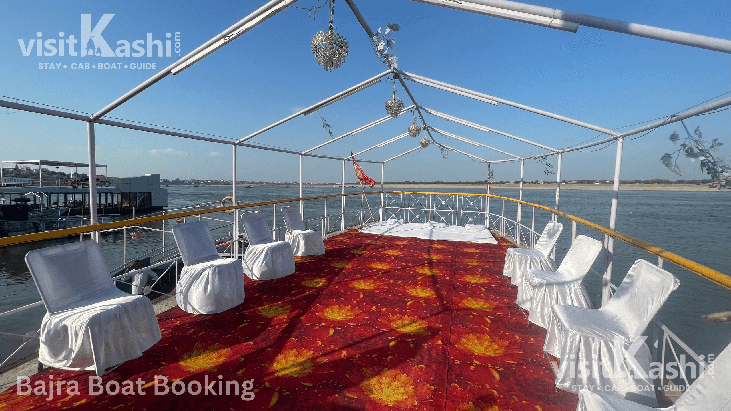 Bajra Boat Upper Deck Varanasi