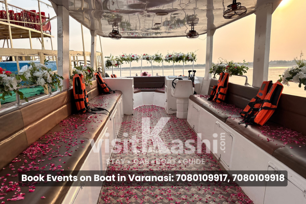 Marriage Proposal Boat Event in Varanasi – Photo 2