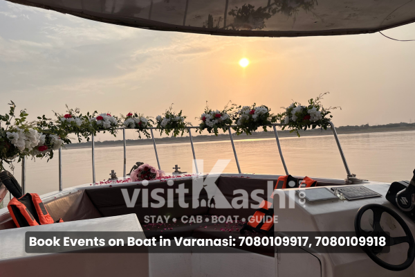 Marriage Proposal Boat Event in Varanasi – Photo 3