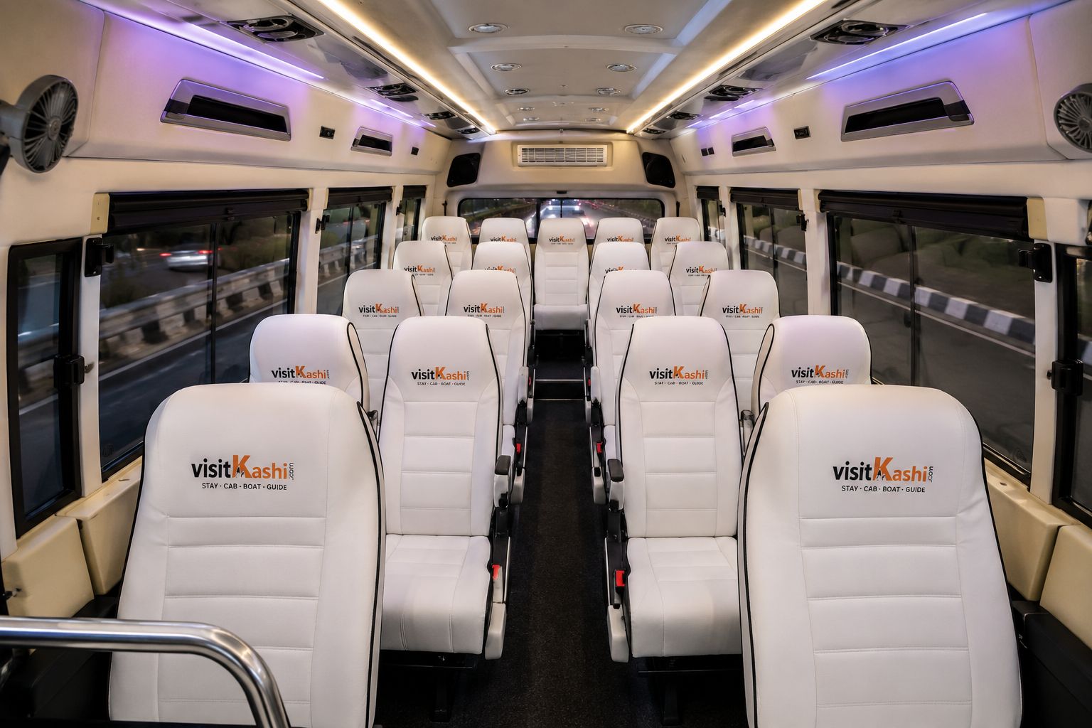 Book 20 Seater Tempo Traveller for Varanasi, Ayodhya, Lucknow – Photo 2