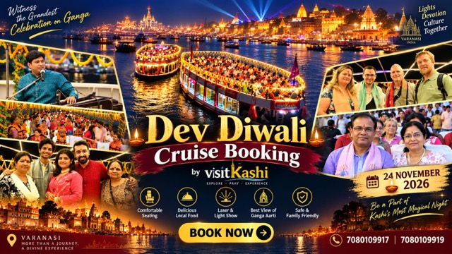 Dev Diwali Luxury Cruise – Visit Kashi