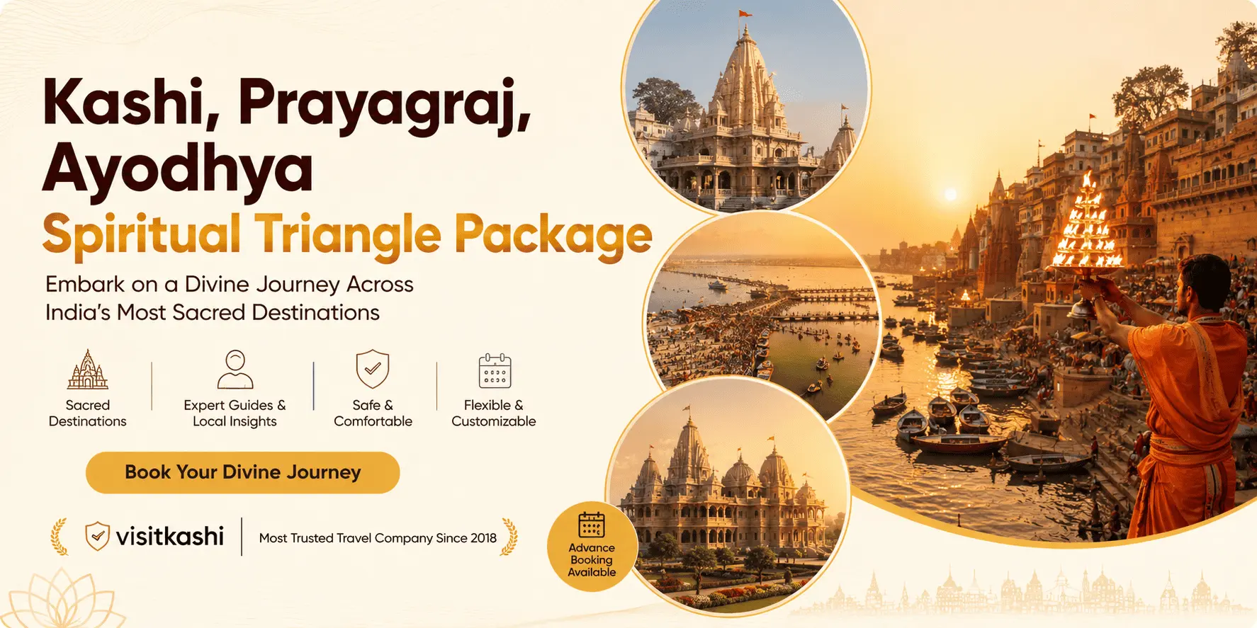 Kashi-Prayagraj-Ayodhya