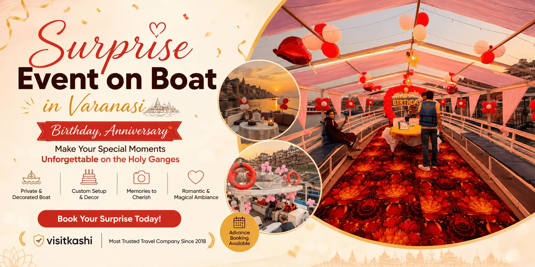 Surprise Event on Boat